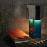 Pivot Portable Lamp Blue Silver By And Tradition Lifestyle View2