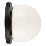 Pizzazz Dome Wall Sconce Matte Black