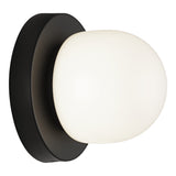 Pizzazz Wall Sconce 1 Light Matte Black