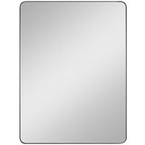 Planer Mirror Large Midnight Black By Generation Lighting