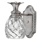 Plantation Small Single Light Vanity - Polished Antique Nickel - by Hinkley