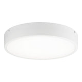 Plato Flush Mount 11 Inch White