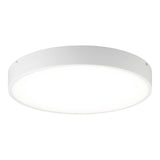 Plato Flush Mount 15 Inch White