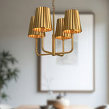 Plisse Chandelier — Chandelier