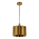 Plisse Drum Pendant — Pendant