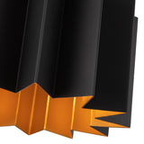 Plisse Drum Pendant — Pendant