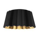 Plisse Flush Mount — Flush Mount