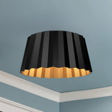Plisse Flush Mount — Flush Mount