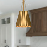 Plisse Pendant — Pendant