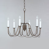 Plumette Chandelier Chestnut Bronze by Maxim Lighting