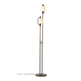 Pluto Floor Lamp, shown in Bronze, Opal Glass, by Hubbardton Forge