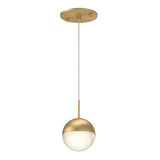 Pluto LED Mini Pendant — Brushed Gold