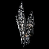 Poetta Wall Sconce Black By Schonbek Forever Side View
