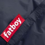 Point Pouf Ottoman Blue By Fatboy Detailed View