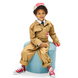 Point Pouf Ottoman Ice Blue By Fatboy Lifestyle View