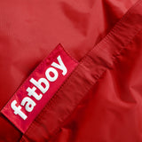 Point Pouf Ottoman Red By Fatboy Detailed View
