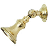 Polished Brass Accra Traditional Small Brass Spotlight by Mullan Lighting