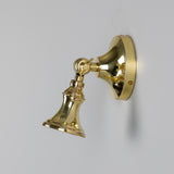 Polished Brass Accra Traditional Small Brass Spotlight by Mullan Lighting