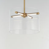 Polo LED Pendant Light Medium Gold By ET2 Detailed View