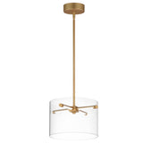 Polo LED Pendant Light Medium Gold By ET2