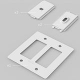 Polycarbonate Plate 2G White By Buster And Punch Detailed View