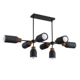 Pompeii Linear Suspension Lava / Black by Maxim Lighting