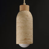 Pompeii Pendant Light Travertine Oyster By Maxim Lighting - Detailed View1