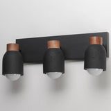 Pompeii Vanity Light Lava Black By Maxim Lighting - Side View