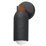 Pompeii Wall Sconce Lava Black By Maxim Lighting