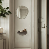 Pond Small Mirror Chrome By Ferm Living - Lifestyle View1