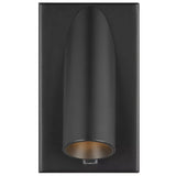 Ponte 5 Task Wall Sconce Nightshade Black By Visual Comfort Modern - Front View1