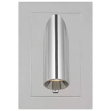 Ponte 5 Task Wall Sconce Polished Nickel By Visual Comfort Modern - Front View1