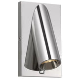 Ponte 5 Task Wall Sconce Polished Nickel By Visual Comfort Modern