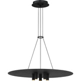 Ponte Pendant — Nightshade Black, 3000K 120V