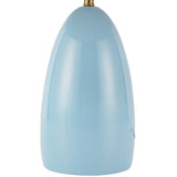 Poppy Table Lamp Cerulean By Alora - Detailed View