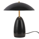 Poppy Table Lamp — Glossy Black