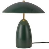Poppy Table Lamp Pine Green By Alora