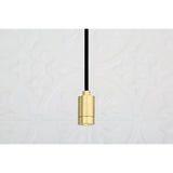 Pori Spot Light Pendant - Polished Brass