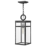 Porter Medium Hanging Lantern - Aged Zinc - by Hinkley