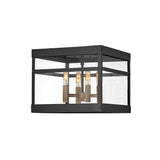 Porter Small Flush Mount - Black - by Hinkley