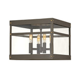 Porter Small Flush Mount - Oil Rubbed Bronze - by Hinkley