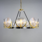 Portland Prismatic Glass Dish Chandelier Default Title