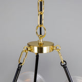 Portland Prismatic Glass Dish Chandelier Default Title