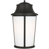 Portola Outdoor Lantern Extra Large Antique Bronze By Generation Lighting - Front View