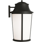 Portola Outdoor Lantern Extra Large Antique Bronze By Generation Lighting - Side View