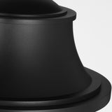 Portola Outdoor Lantern Extra Large Textured Black By Generation Lighting - Detailed View