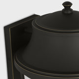 Portola Outdoor Lantern Large Antique Bronze By Generation Lighting - Detailed View