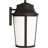 Portola Outdoor Lantern Large Antique Bronze By Generation Lighting - Side View