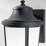 Portola Outdoor Lantern Medium Textured Black By Generation Lighting - Detailed View