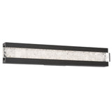 Posh Vanity Light Modern Forms, Size: Medium, Finish: Black, , | Casa Di Luce Lighting